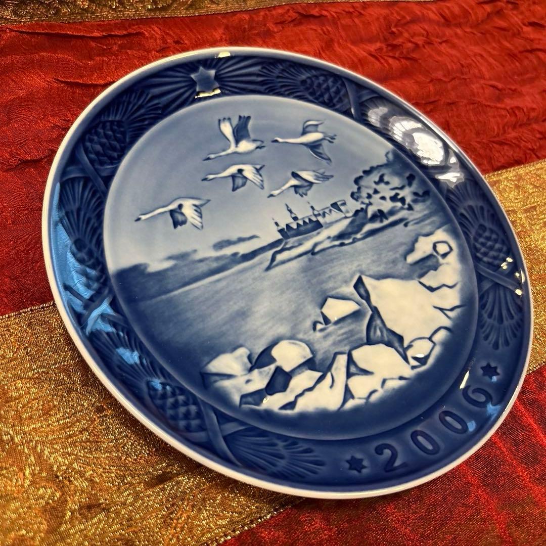 新品 ロイヤルコペンハーゲン 2006年 イヤープレート