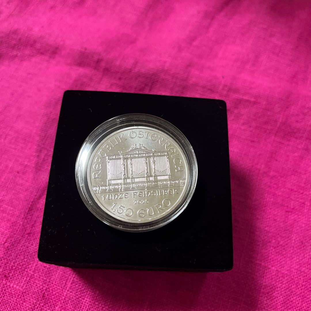 ウィーン銀貨 2025年発行　銀 (純銀)1オンス　1枚