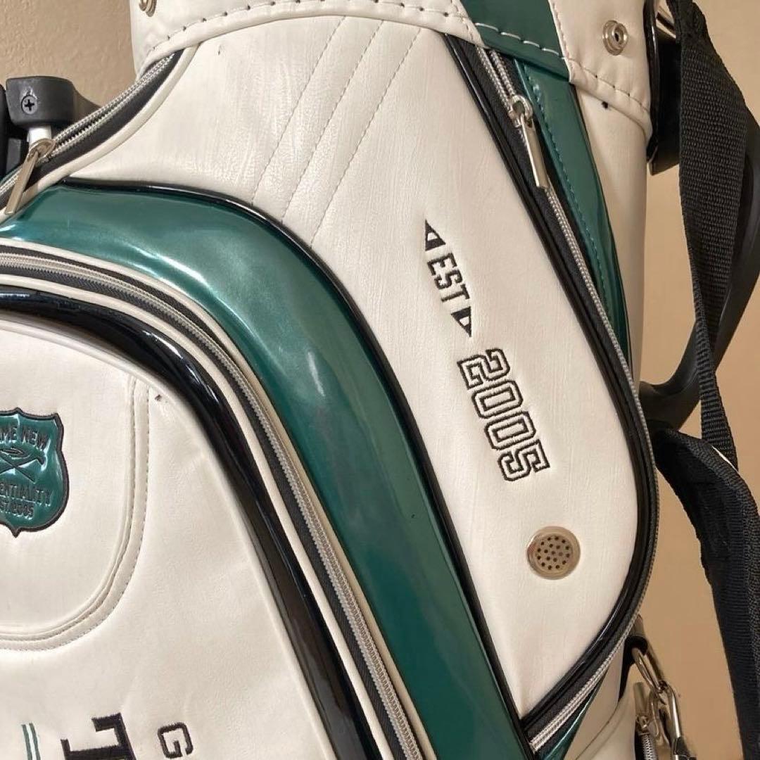 【しおちゃん】TIGORA　キャディバッグ 9型 カート式 クラブケース