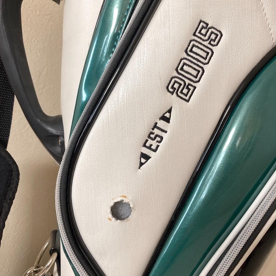 【しおちゃん】TIGORA　キャディバッグ 9型 カート式 クラブケース