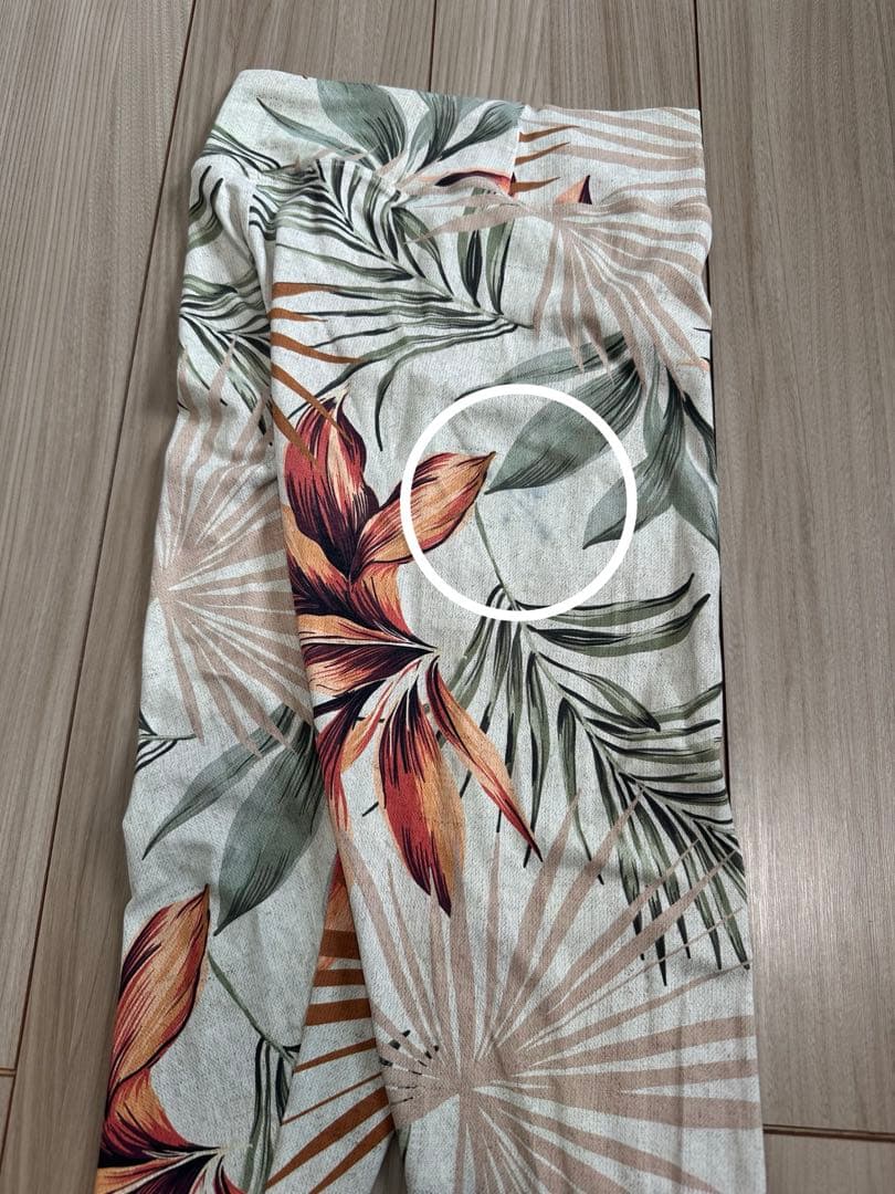 Lindaworks レギンスMミドルレングスブラP