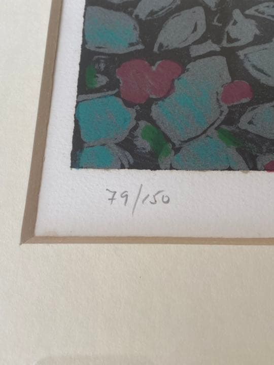 カシニョール　リトグラフ