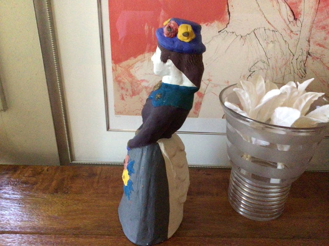 ⭕️⭕️【美品】古賀人形 西洋婦人 工芸品　土人形⭕️⭕️