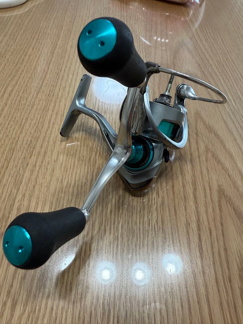 Daiwa スピニングリール エメラルダスエア塩噛み！