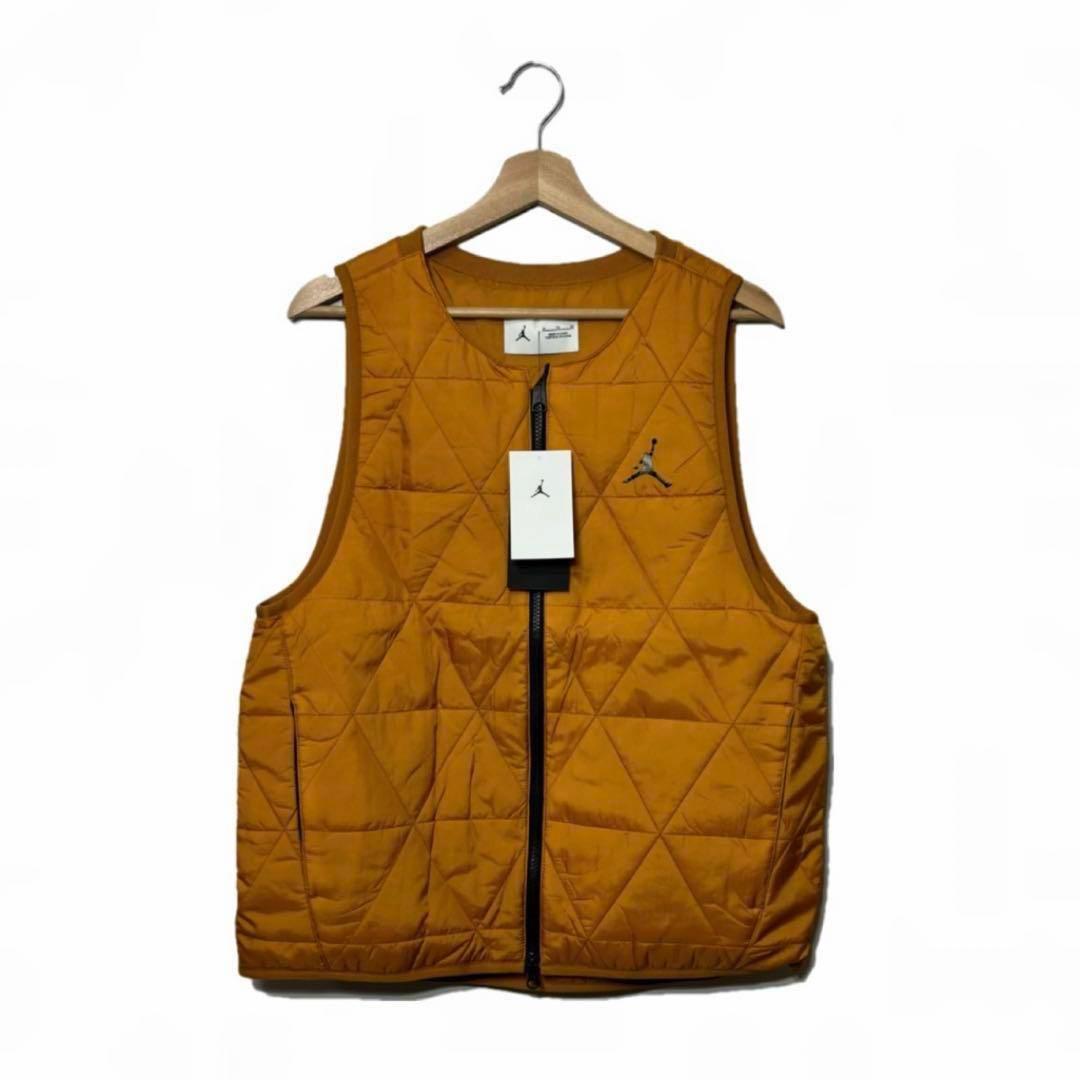 新品 ジョーダン スポーツ ゴルフ ベスト デザート オークル ブラック L