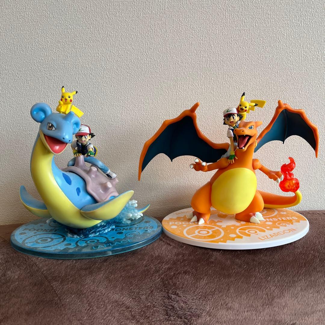 G.E.M.シリーズ サトシ&ピカチュウ&リザードン ポケモン　ラプラス　セット