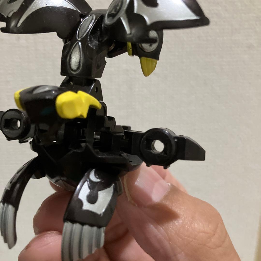 【中古品】爆テク　爆丸　5体フィギュアとカードセット