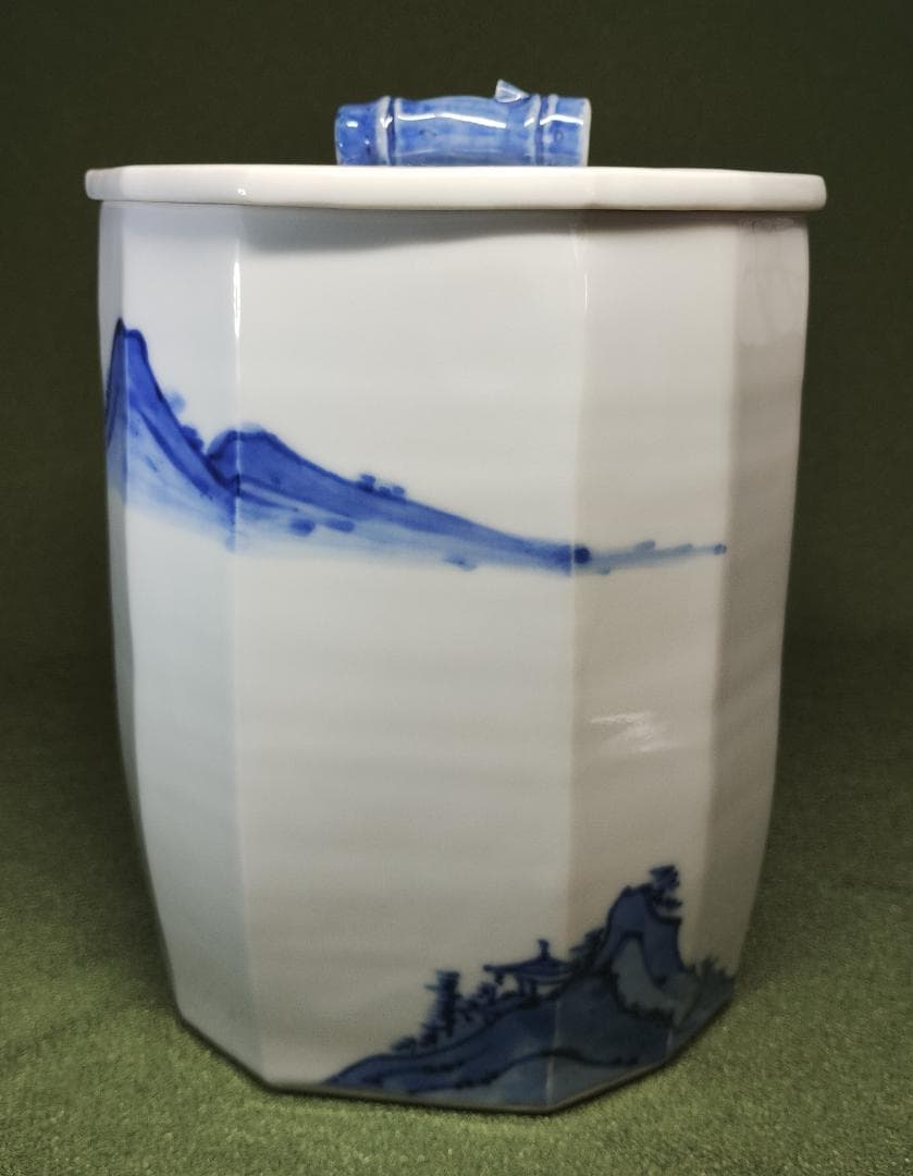 鵬雲斎　箱書　真葛　香斎　水指