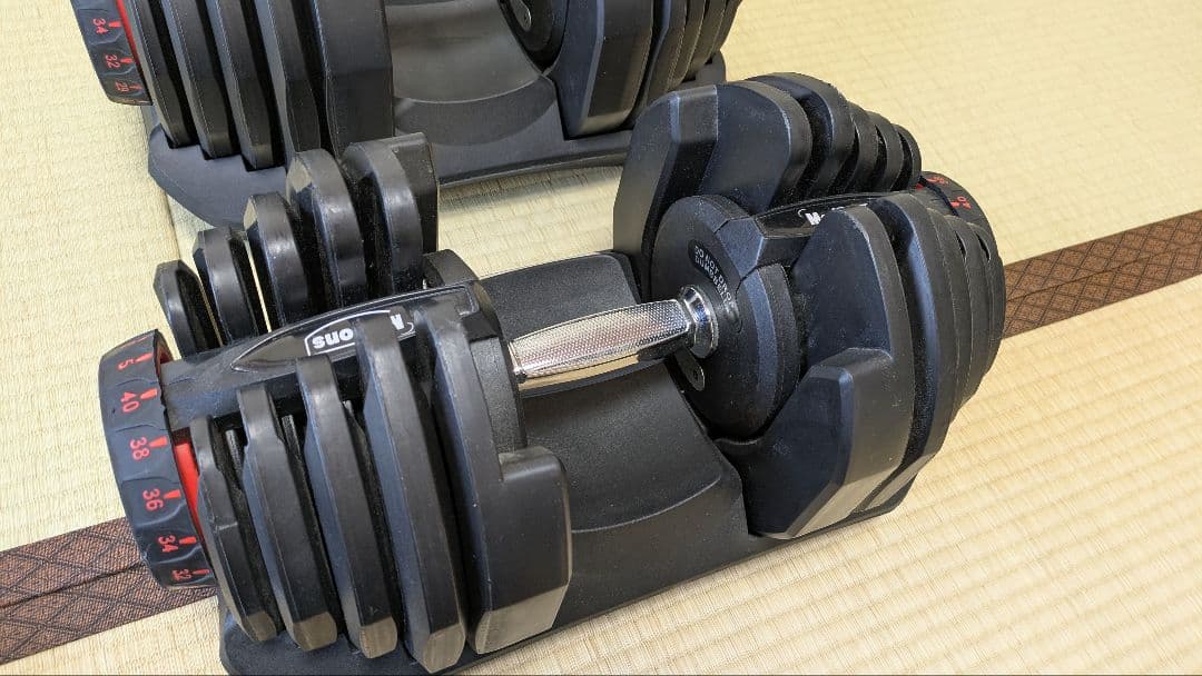 Motions 40キロ　調整可能ダンベル①