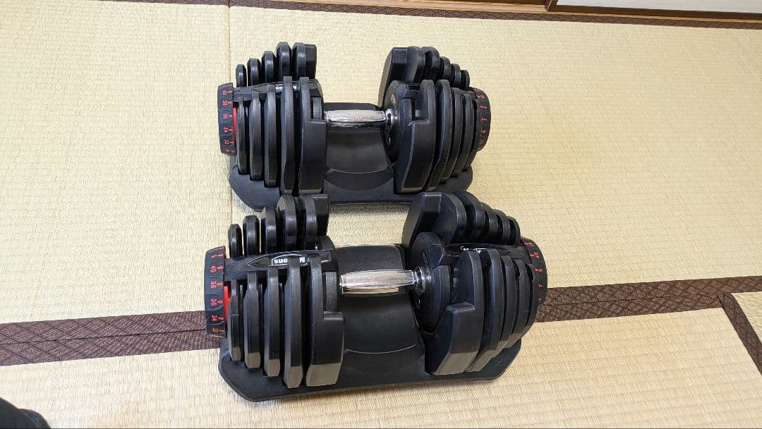 Motions 40キロ　調整可能ダンベル①