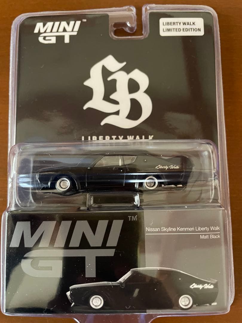 リバティウォーク フィギュア付きケンメリ マットブラック ケンメリ セット