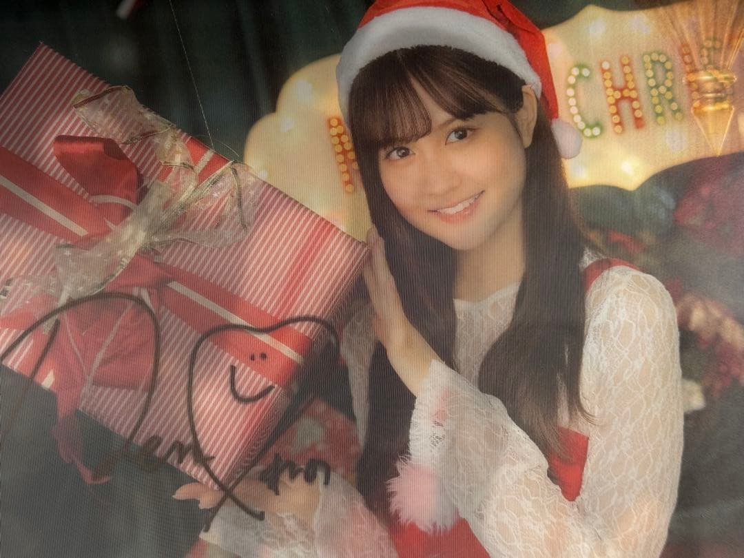 乃木坂46 中村麗乃 乃木フェス 直筆サイン入りオリジナルレンチキュラー プリカ