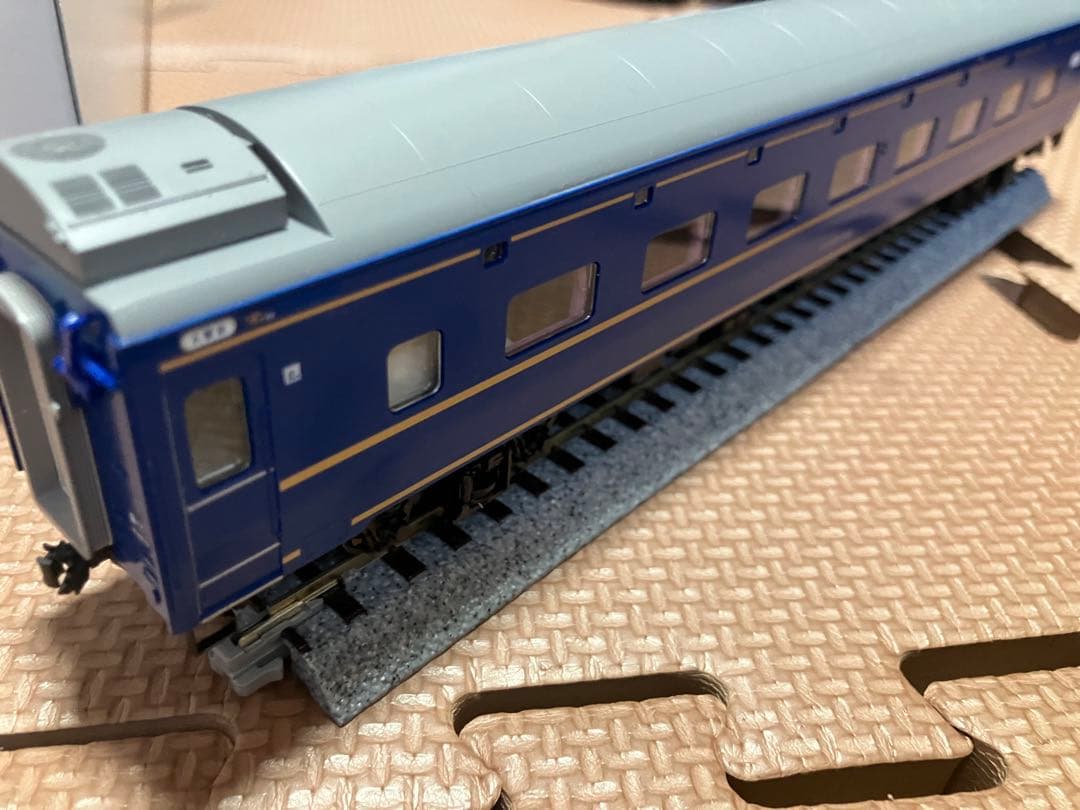 hO KATO ゆうづるラストラン編成　10両　24系　ブルートレイン