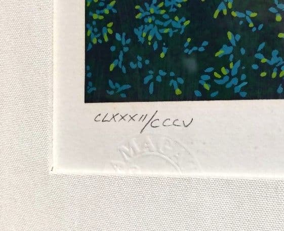 引き取り限定 ヒロヤマガタ シルクスクリーン 子供達の音楽会 山形博導