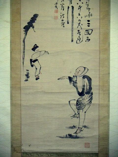 ♥掛軸　権兵衛　成木 星洲 　掛け軸　骨董品