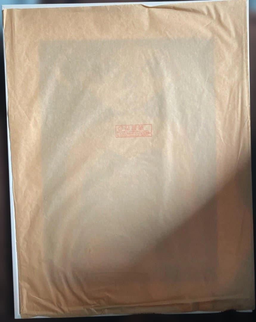 新品直筆絵画『原マスミ／黒ガーター』豪華（大衣）額付