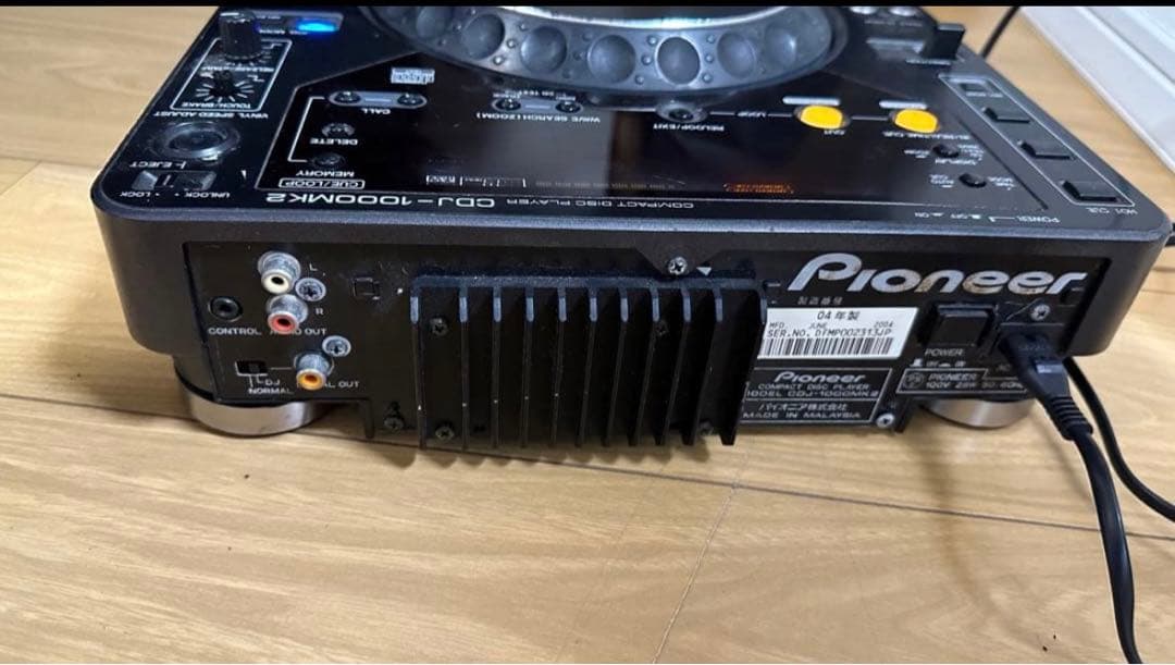 DJ機材 Pioneer CDJ-1000 MK2