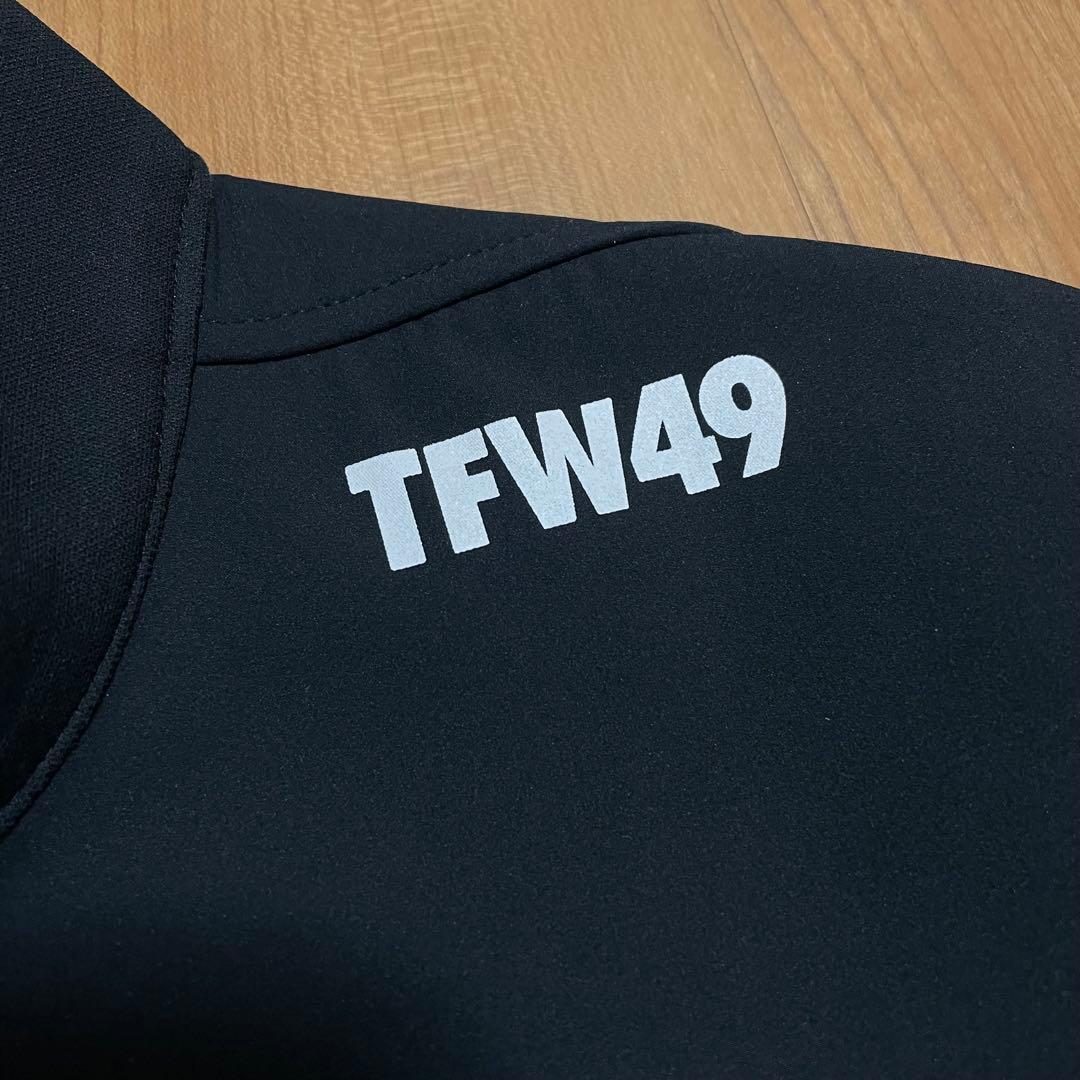 定価4.5万TFW49 マルチブルゾン ブラック　L ジャージ　ゴルフ