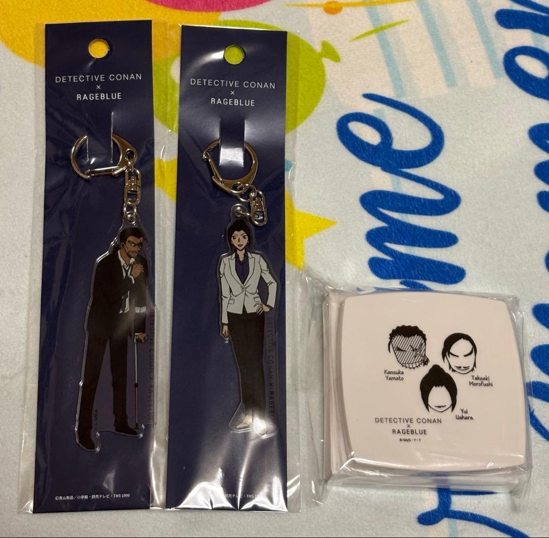名探偵コナン andST RAGEBLUE 3点セット　大和　上原