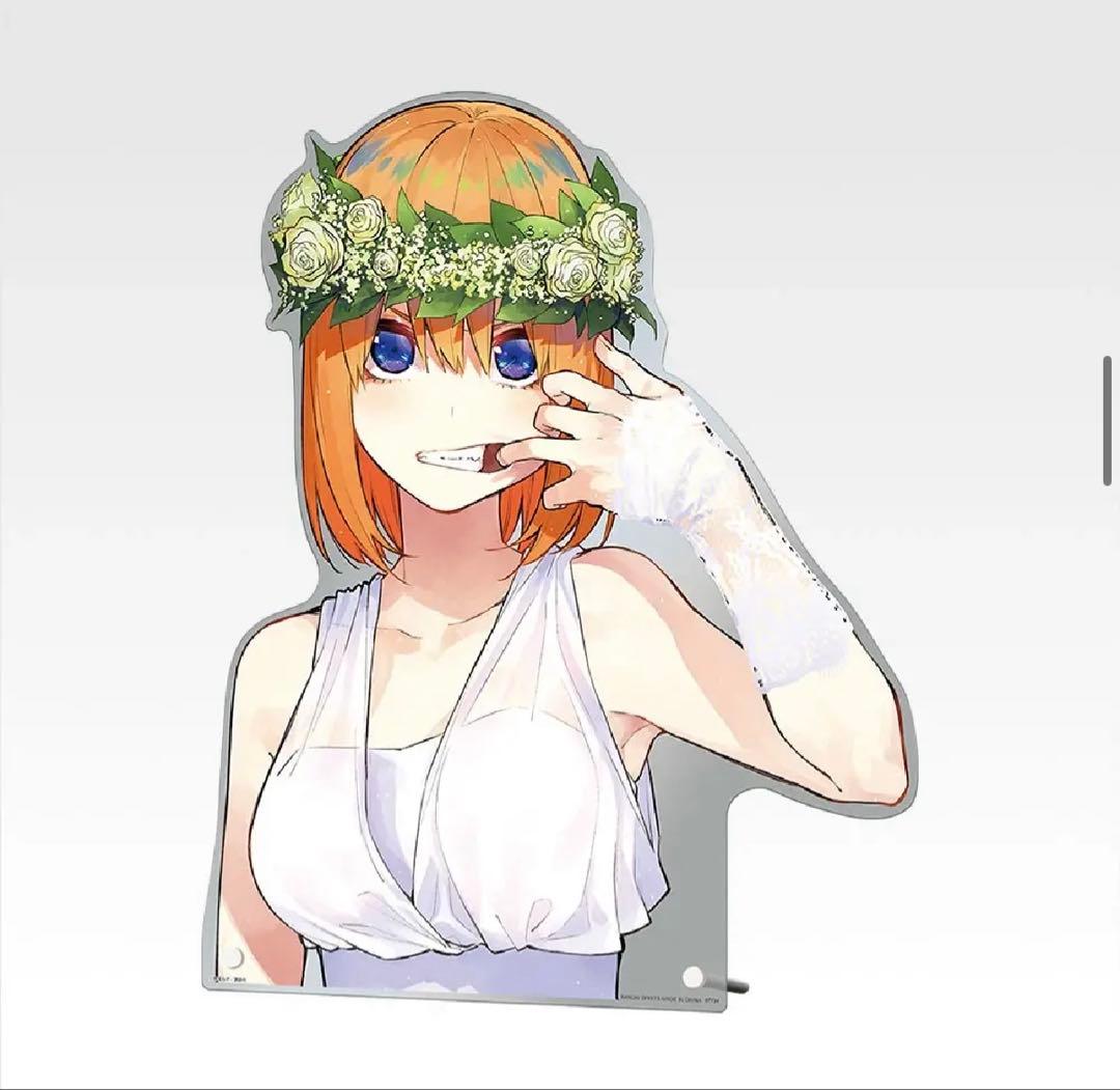 五等分の花嫁 一番くじ　バストアップアクリルボード全種＋ラストワン賞セット