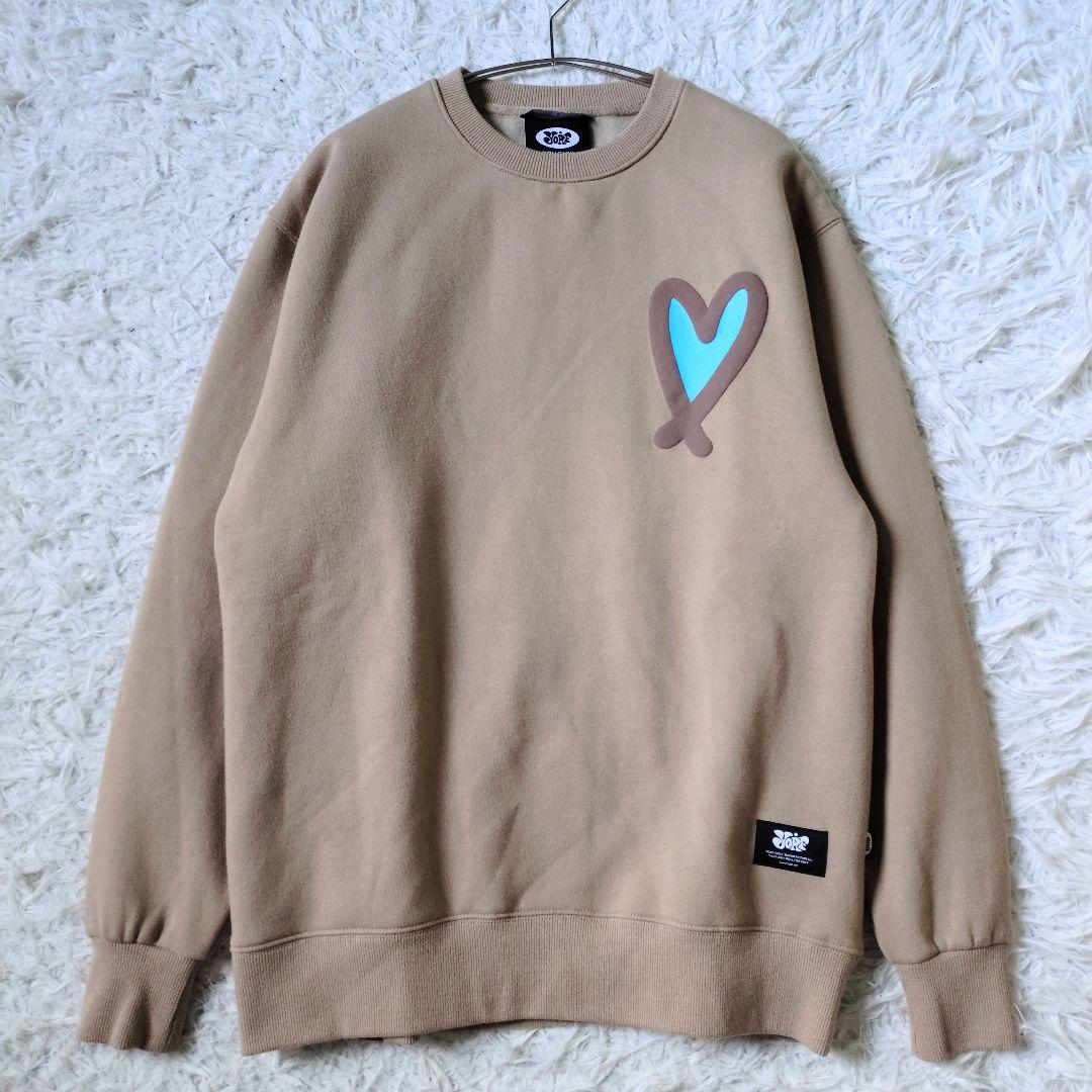 【タグ付き未使用品】YORF GOLF　UNISEX　トレーナー　ベージュ