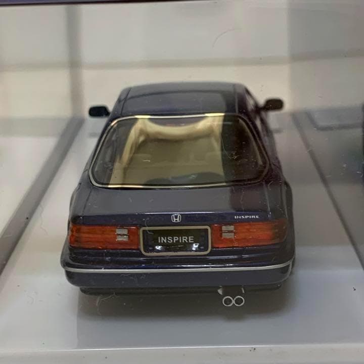 ミニモデルカー　ホンダ インスパイア 25Xi 1992 コバルトブルー