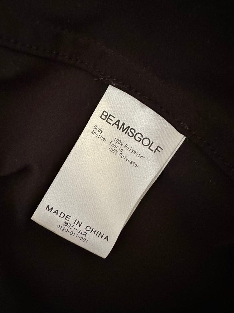beamsハーフジップブルゾン　ゴルフウェア