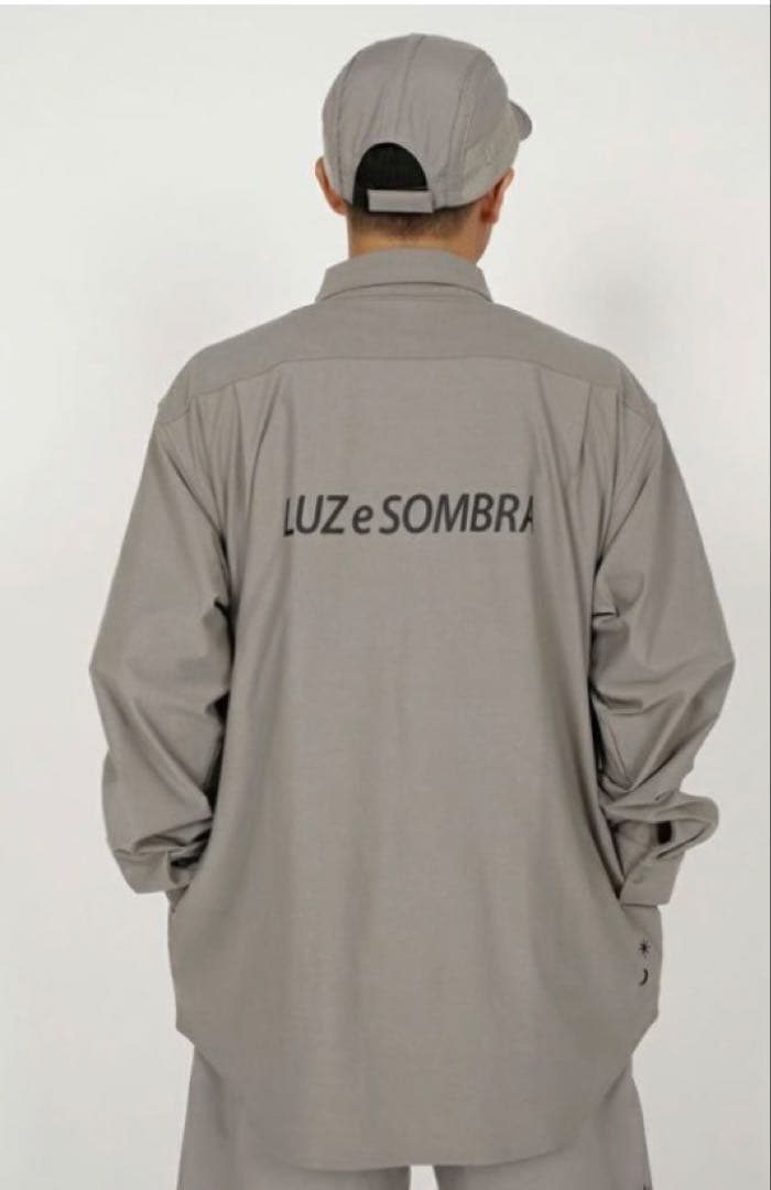 新品　LUZeSOMBRA　ルースイソンブラ　ワーク シャツ　長袖　グレー　L