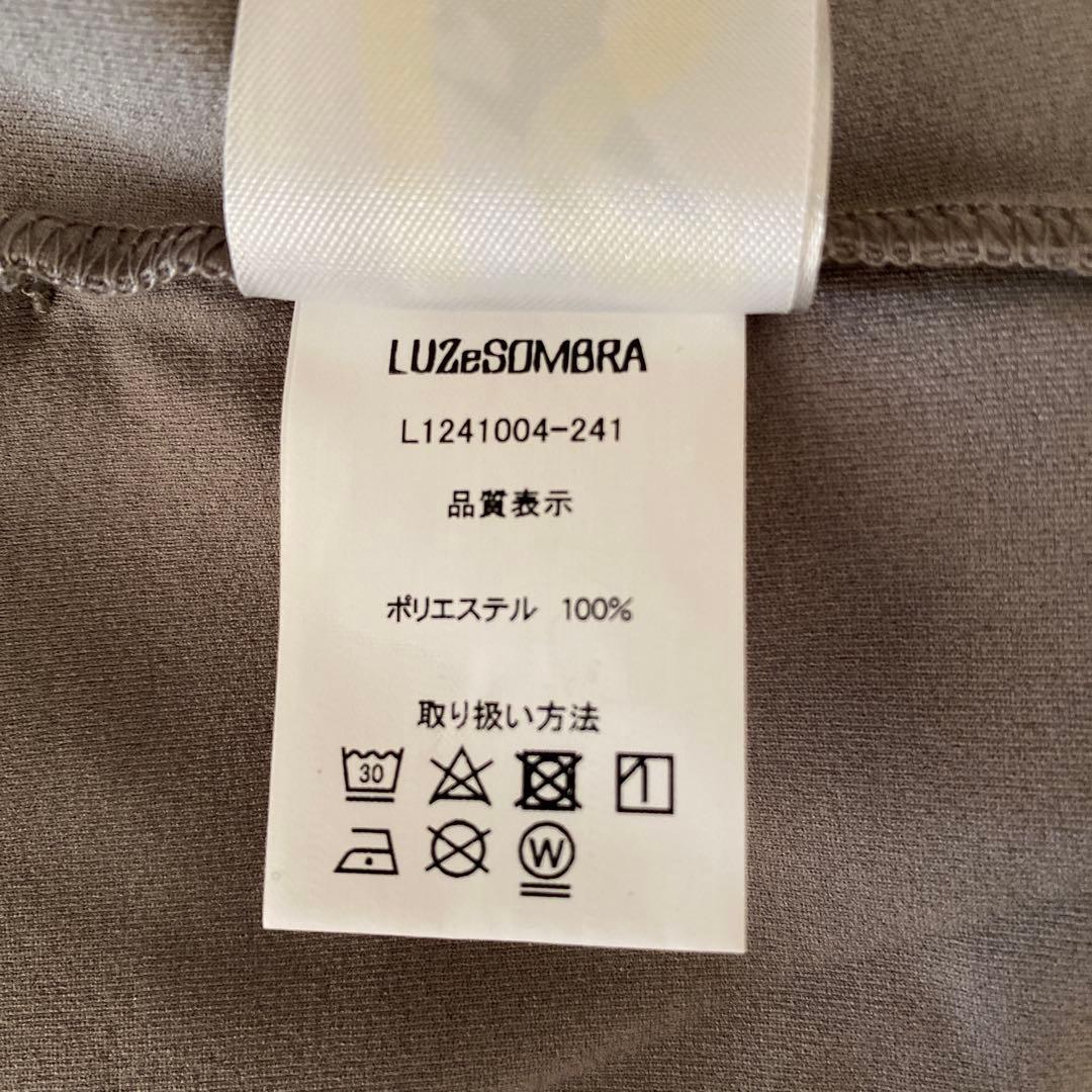 新品　LUZeSOMBRA　ルースイソンブラ　ワーク シャツ　長袖　グレー　L