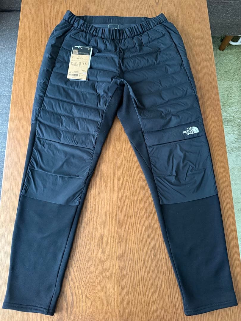 しんご 上下 ノースフェイス レッドラン フーディ パンツ ブラック L