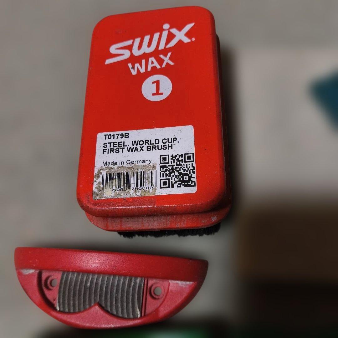 クロスカントリースキー　メンテナンスワックスセットと温度計