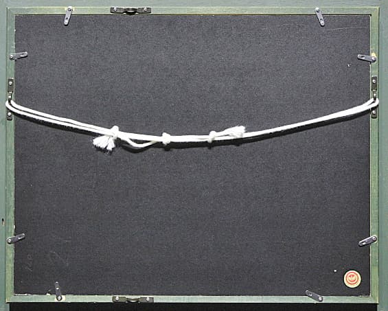 中島裕子【あじさいの花】 油彩 4号