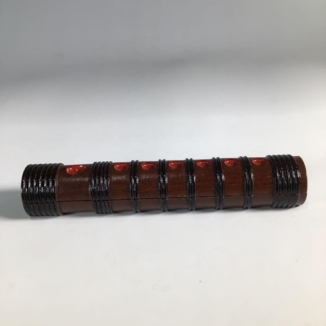 Ｎ５２０　N373 2点‼️『高橋正良作』『内金塗』『笛香合』　共箱　茶道具