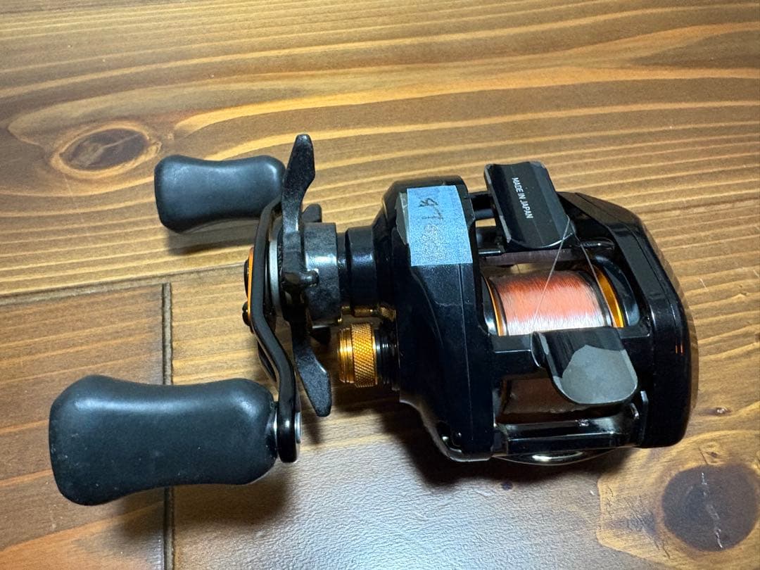 アルファス SV 7.2 ベイトリール 黒/オレンジ