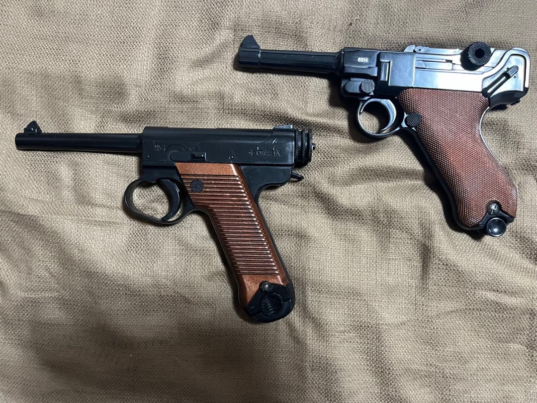 東京マルイ　エアコキ　ルガーp08 南部14年式拳銃　廃盤品