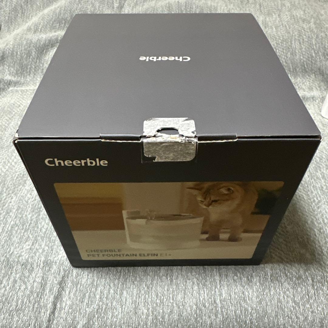 Cheerble 猫自動給水器 ポンプレス コードレス＋正規品フィルター36枚付