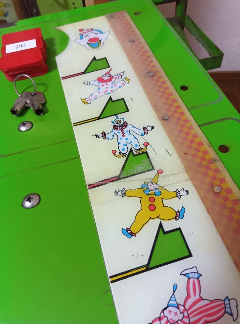 Z*e様 駄菓子屋　10円ゲーム【サーカス】昭和レトロ　メダル　アーケード　筐体