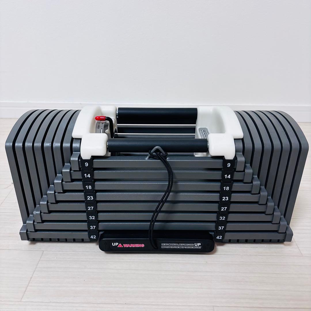 TOPFILM 可変式ダンベル 自宅トレーニング 42kg 2個セット