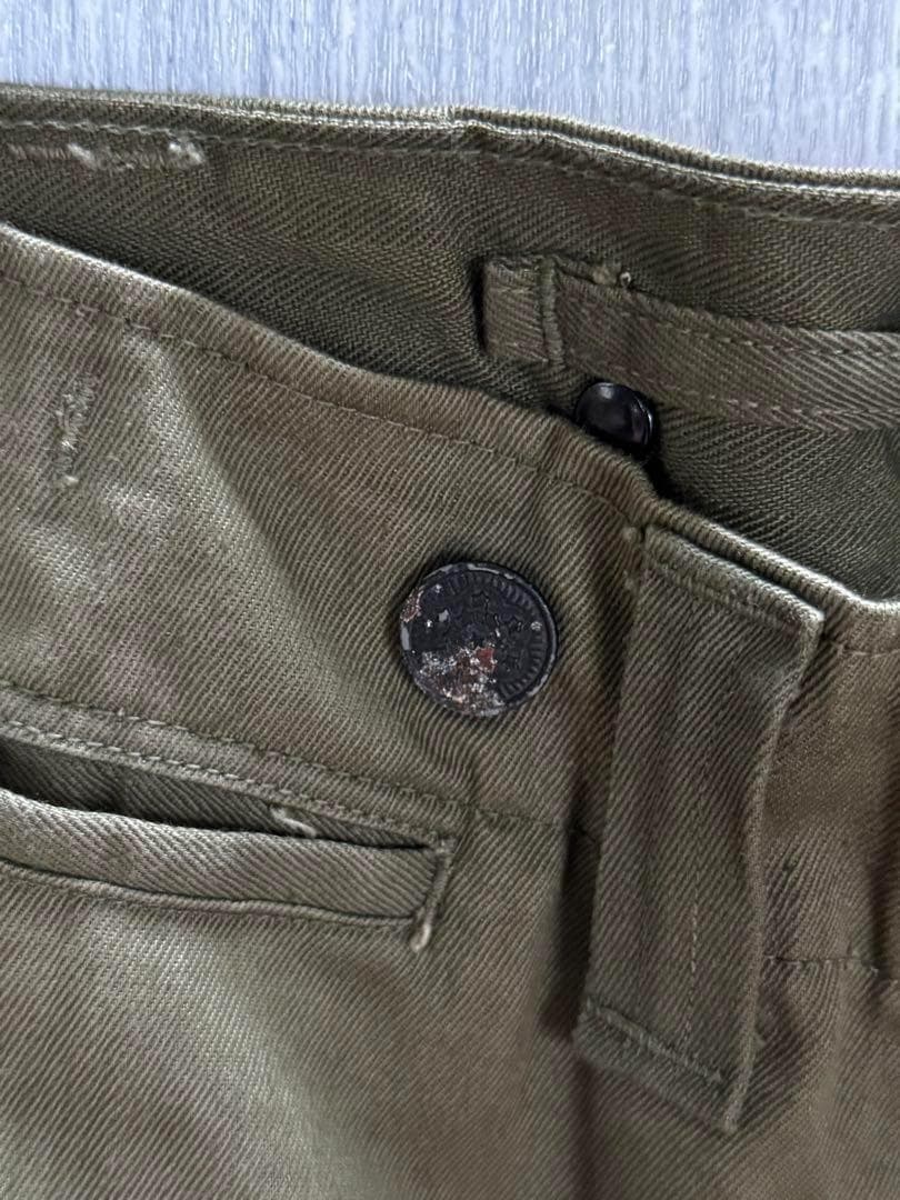 米軍 実物 M-43 フィールドトラウザー コットン