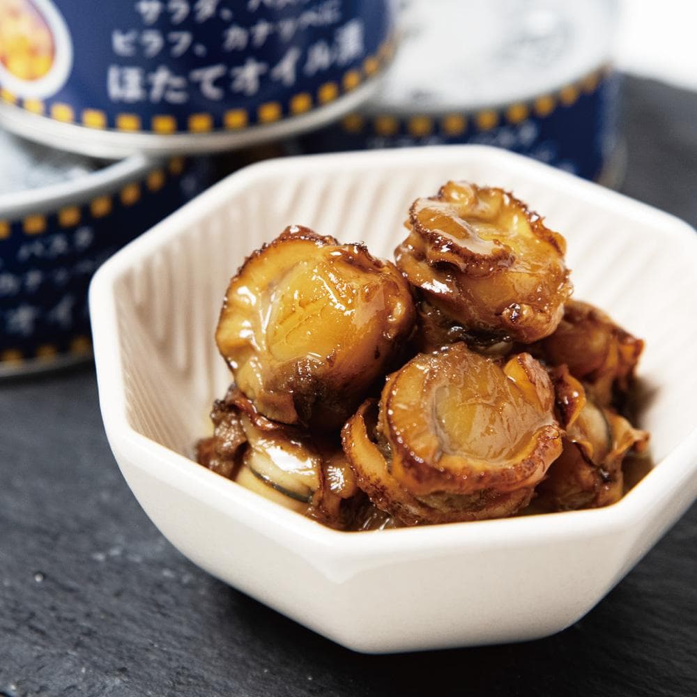 限定20％OFFセール【国産高級缶詰】燻製ほたてオイル漬14缶セット まとめ買い