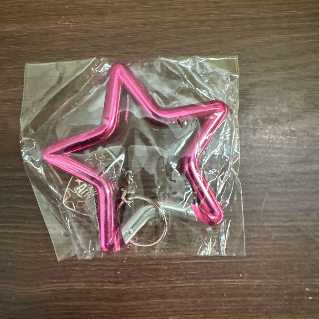 LiSA チャーム付き星型カラビナ ライブ限定 公式グッズ