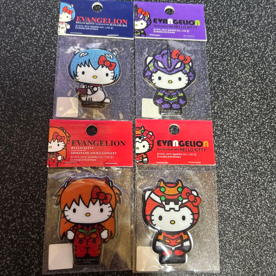 エヴァンゲリオン×ハローキティ8個セット