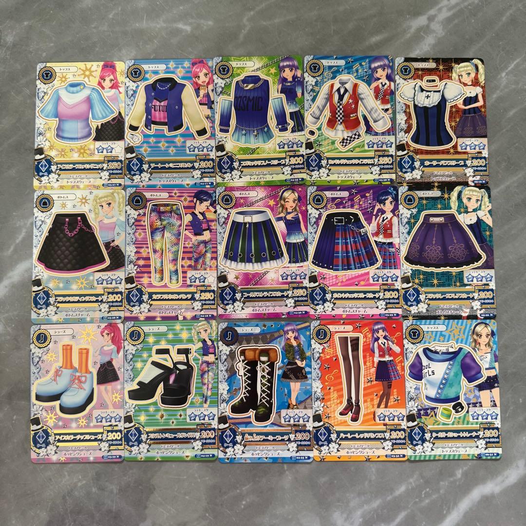 アイカツカード クール 130枚セット 霧矢あおい 藤堂ユリカ 音城セイラ