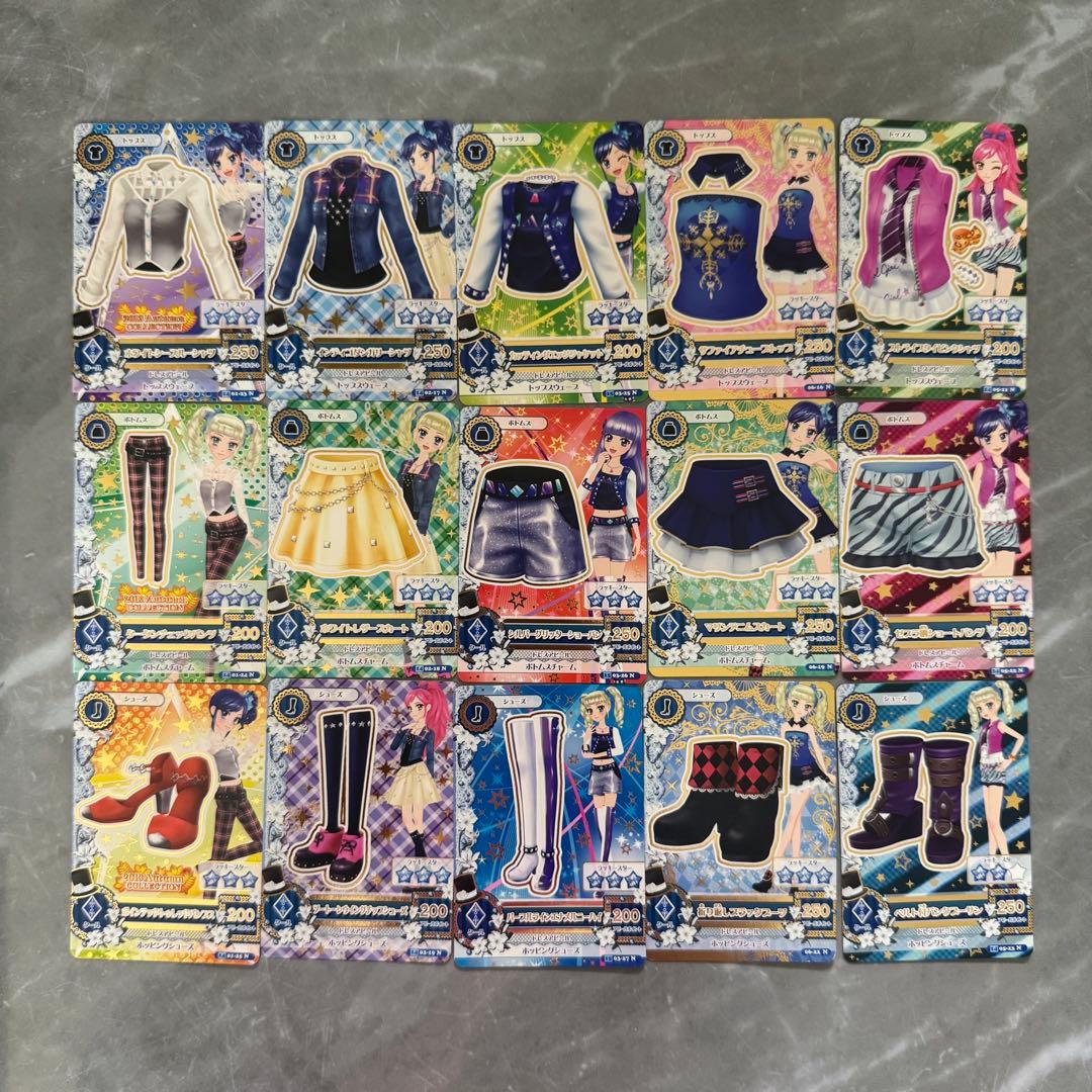 アイカツカード クール 130枚セット 霧矢あおい 藤堂ユリカ 音城セイラ