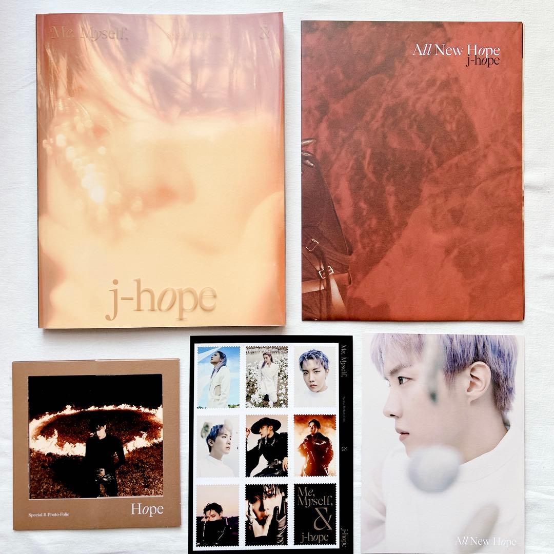 BTS 写真集 Me,Myself トレカ15枚付き 8冊コンプ★匿名配送