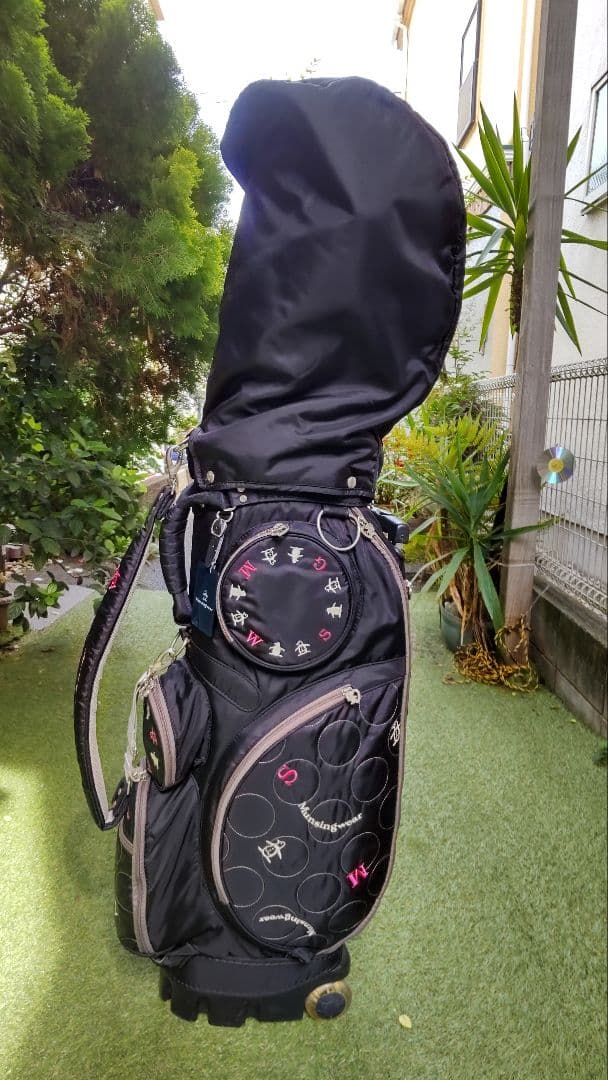 マンシング☆キャスター付きキャディーバック☆