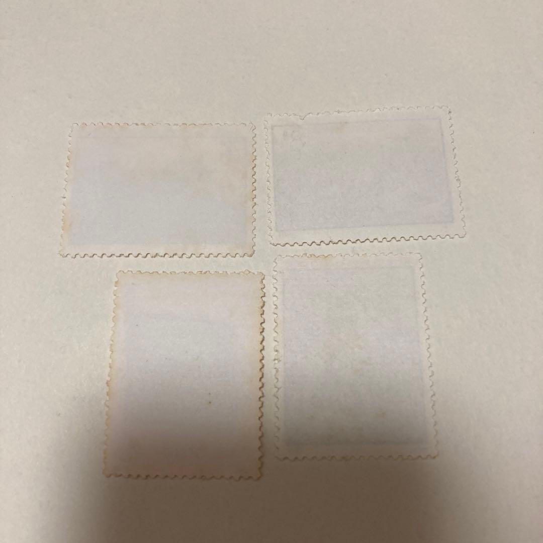 中国切手　パリ・コミューン100周年　4種