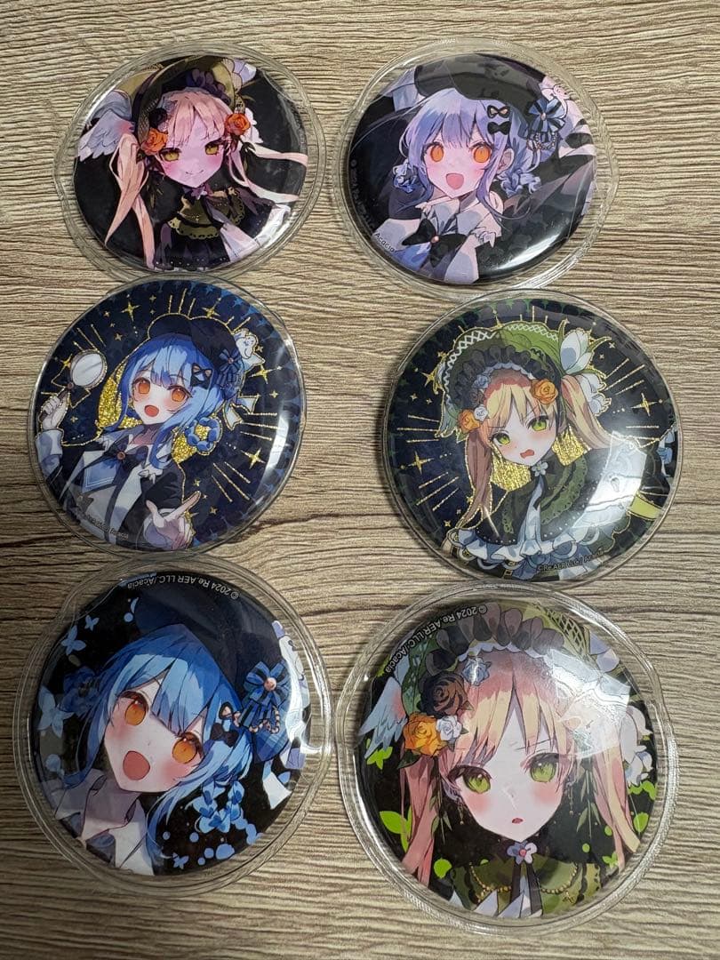 魔法少女ノ魔女裁判　缶バッジセット　橘シェリー＋遠野ハンナ