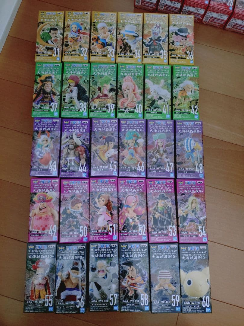 ワンピース フィギュアセット 大海賊百景 ワーコレ 全58体
