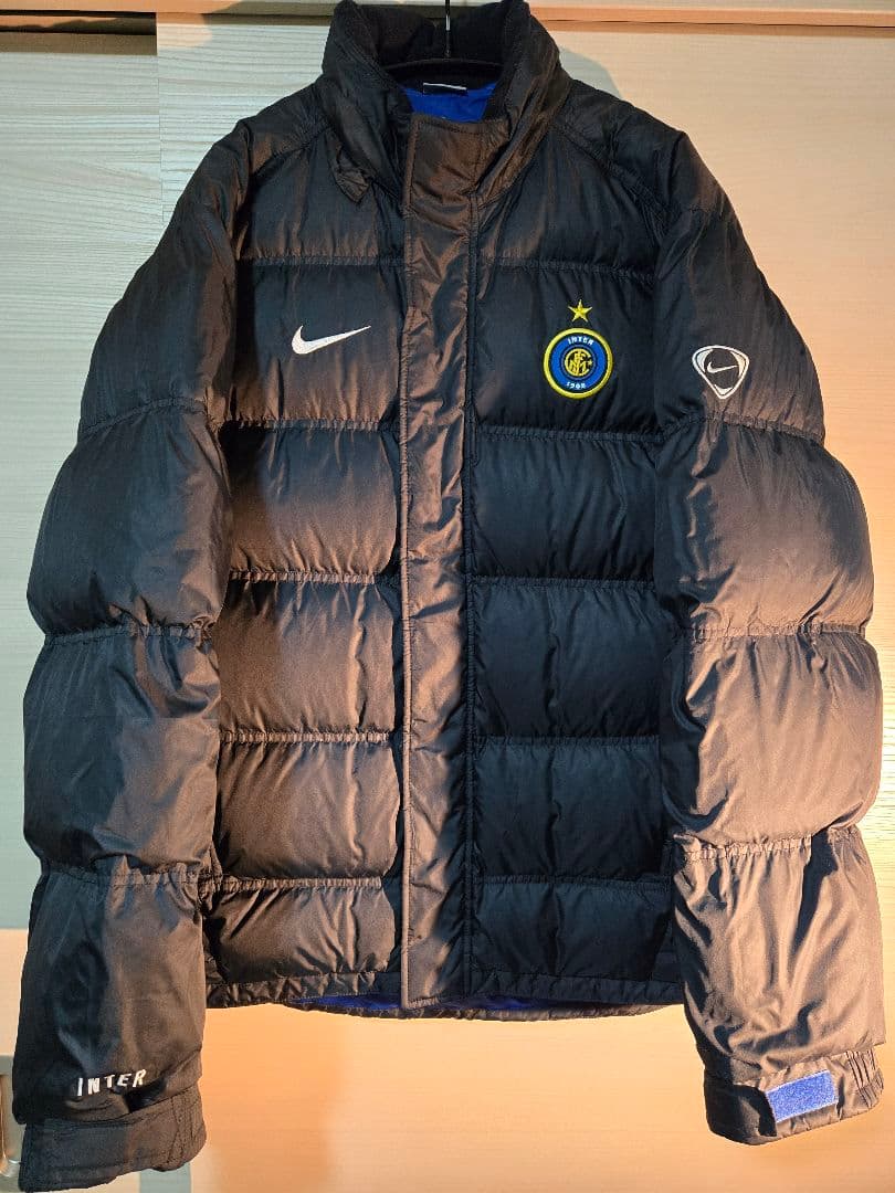 【稀少】インテル × NIKE ダウンジャケット L相当 total90 00s